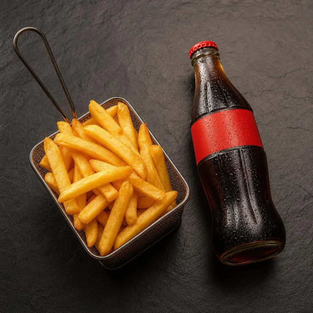 Add: Chips + 300ml Coke